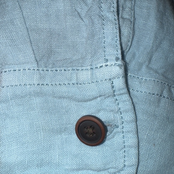 Lucky Brand 100% Irish Linen Long Sleeve Button Dow Shirt - XL - NWT - Picture 4 of 6